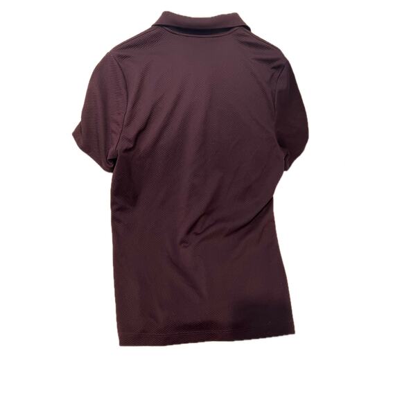 Perry Ellis Black Quarter-Zip Performance Polo Shirt Mens M - Picture 2 of 3